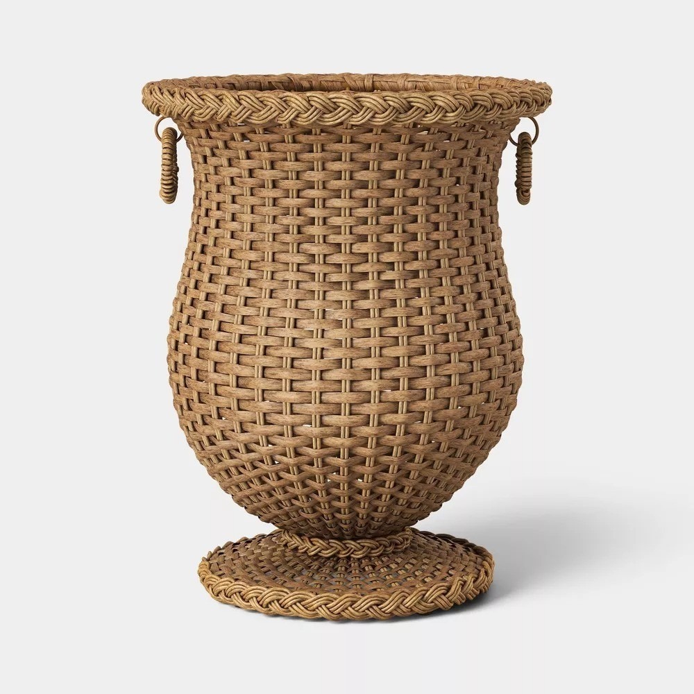 13x21 Resin Wicker Outdoor Planter - Threshold Studio McGee, Target